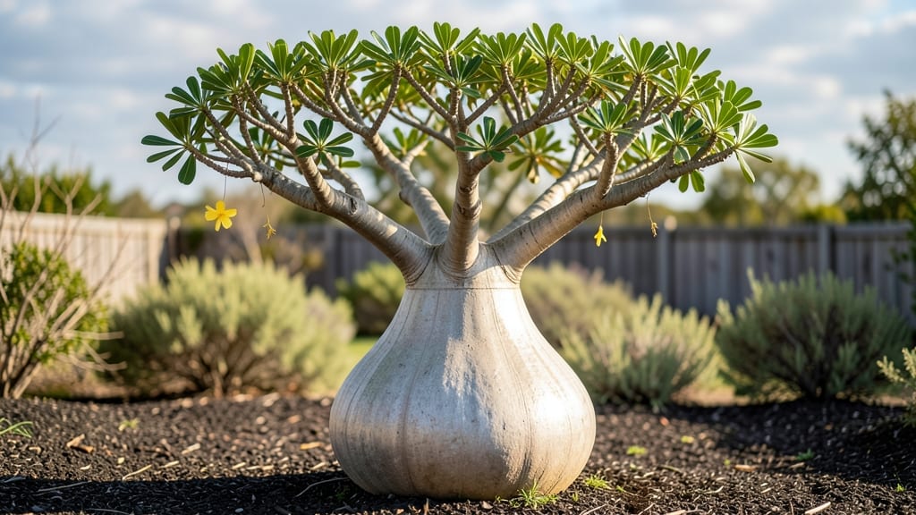 Garden Bottle Tree: Whimsical Vertical Privacy Screen for Small Spaces