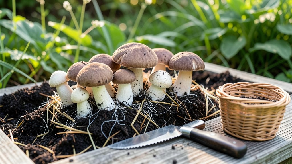 Identify Garden Mushrooms: Field Guide to Safe Foraging and Poisonous Look-Alikes