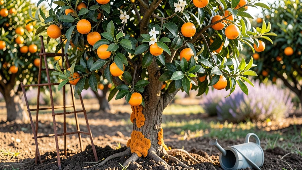 Orange Fungus Garden: Non-Toxic Vinegar Soak Rescue for Houseplants