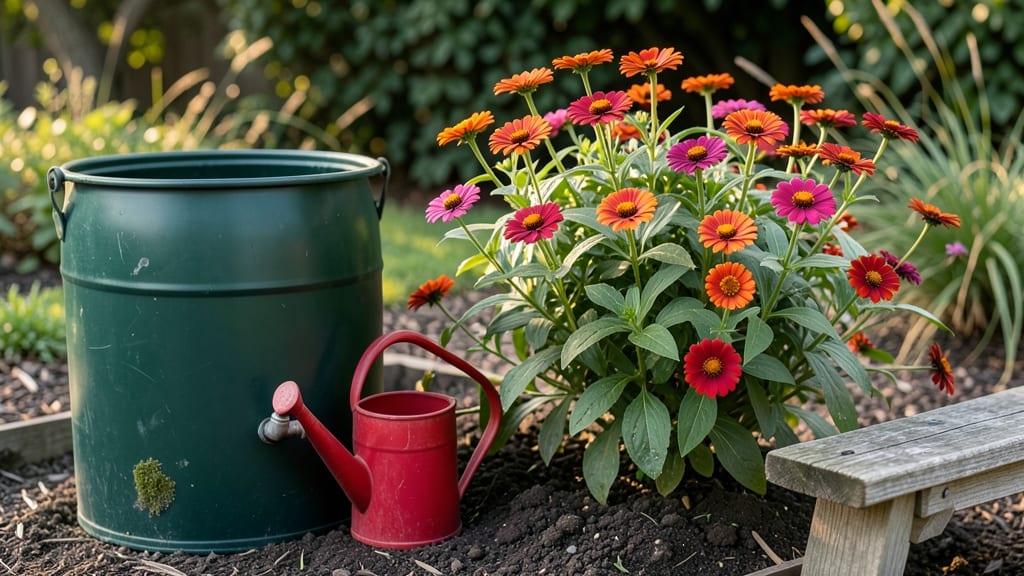 Rainwater Harvesting Garden: Self-Sustaining Oasis With Zero-Waste Design