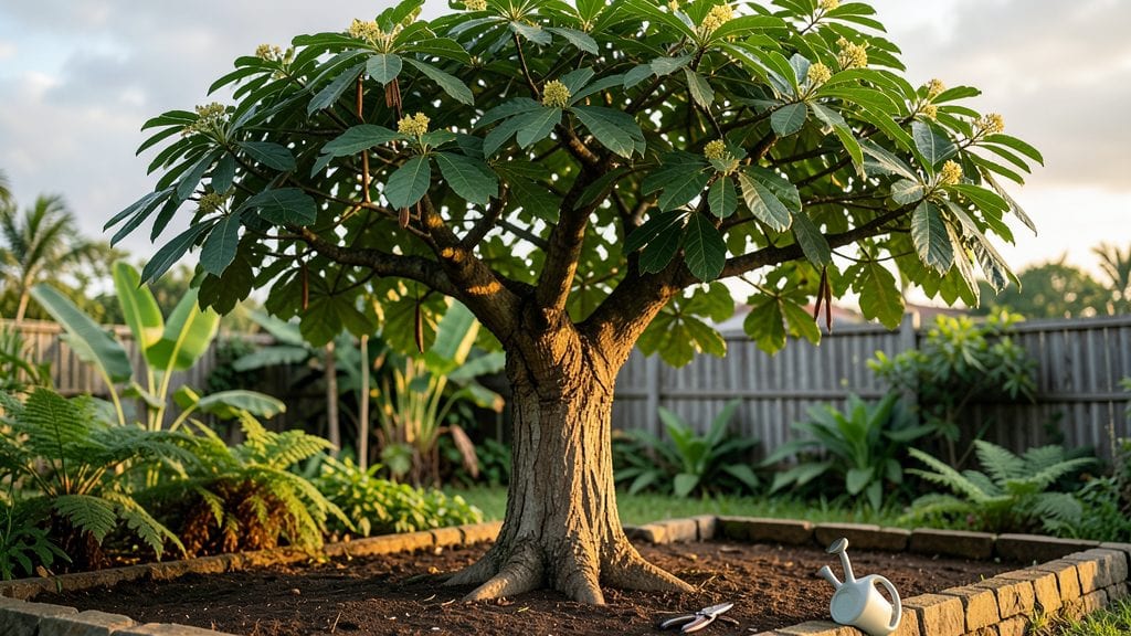 Singapore Tree Garden: Tropical Canopy Layers for Year-Round Privacy