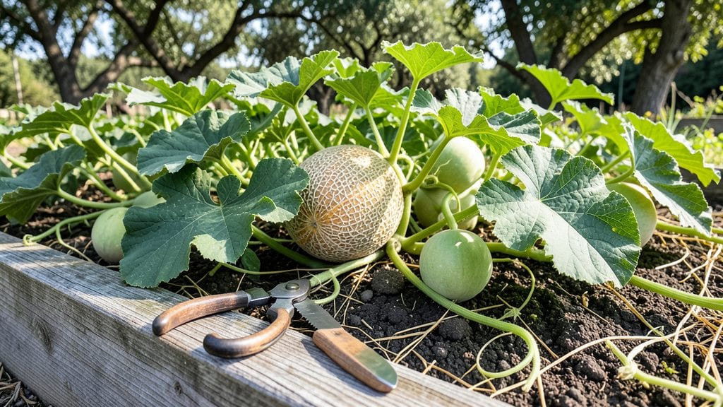 When to Pick Cantaloupe From Your Garden: Check 3 Signs for Peak Sweetness